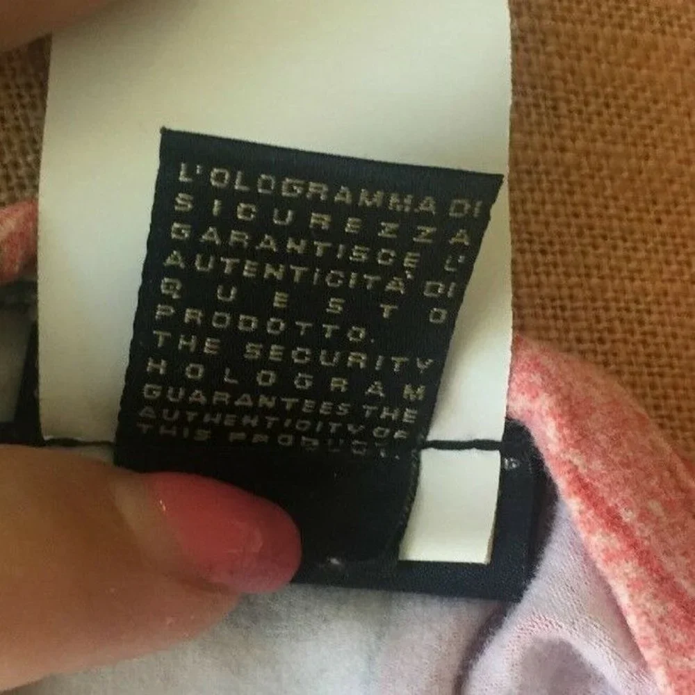 Just Cavalli Women's Tank Top Sleeveless White Red Black Size M 100% Authentic - Picture 9 of 9